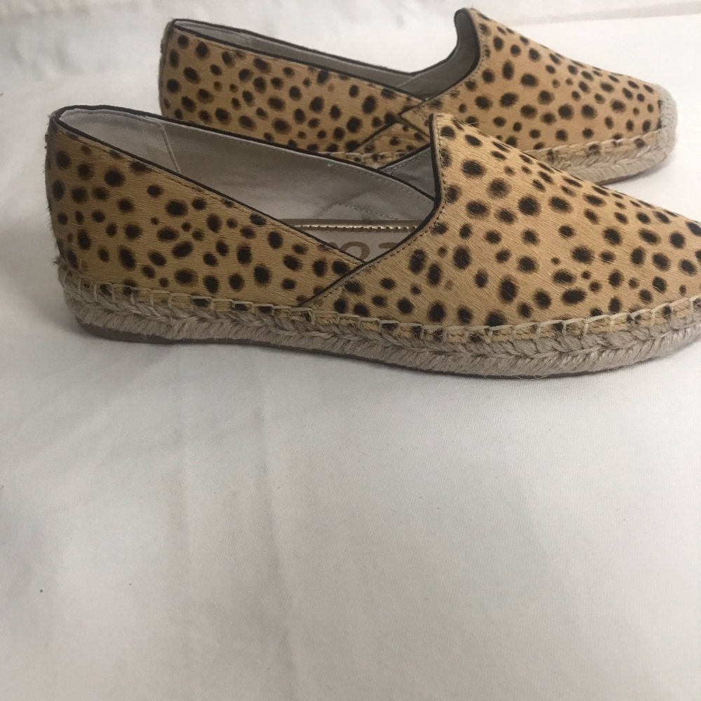 Sam Edelman Kesia Animal Print Espadrilles NEW Sz 9